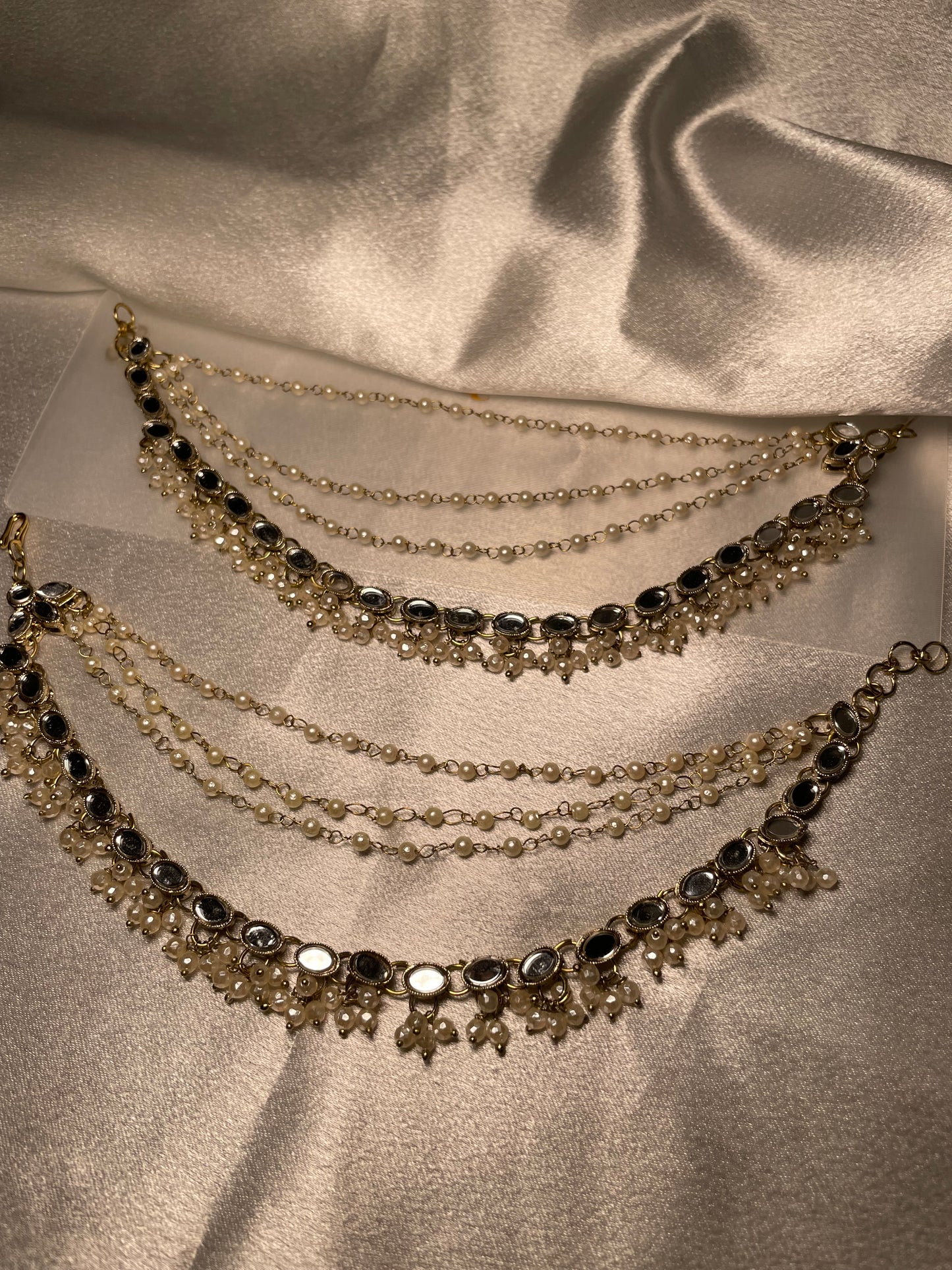 Oval Mirror Saharay/ EarChain