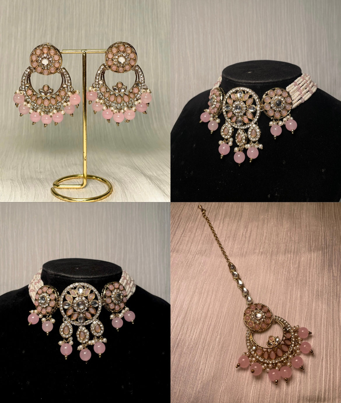 ✨Pearl Kundan Choker Sets✨