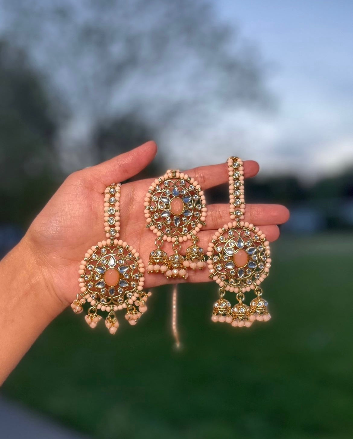 ✨Kundan Sahara Tikka Set✨