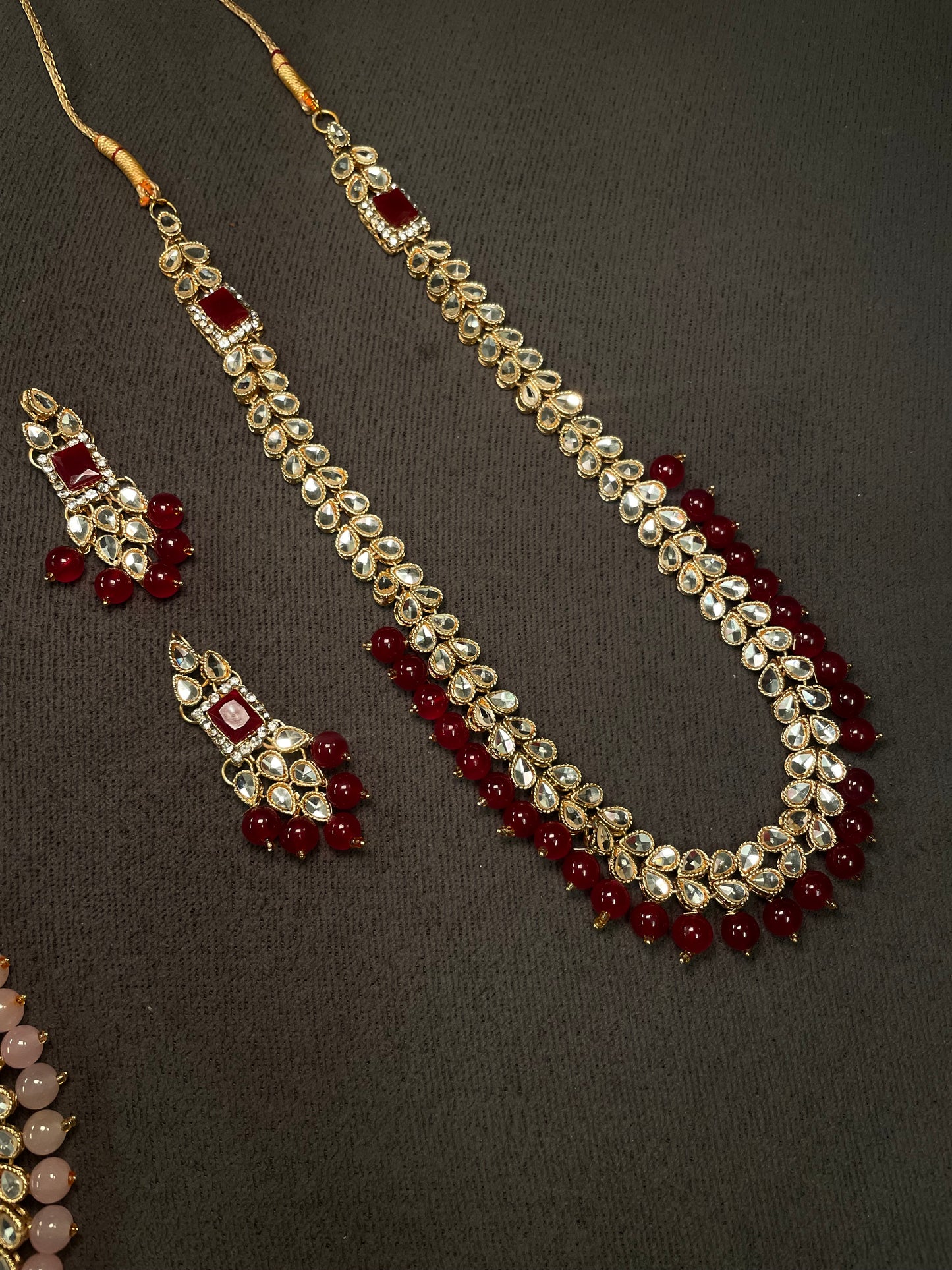 Long Maala Mirror Sets
