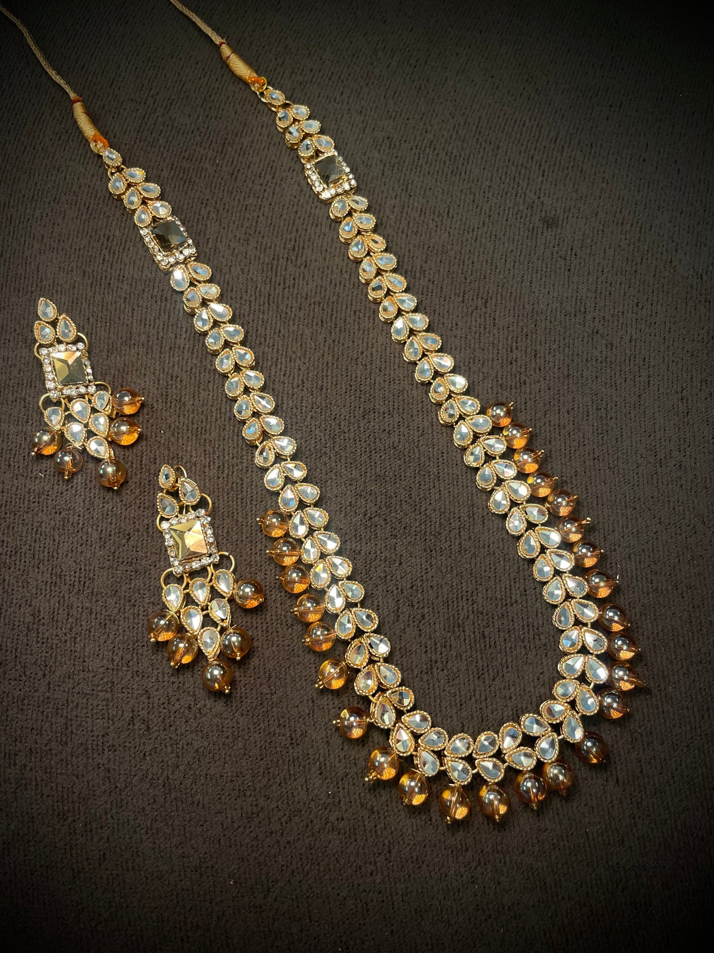 Long Maala Mirror Sets
