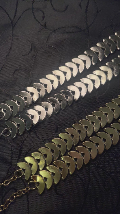 Leaf Style Anklets